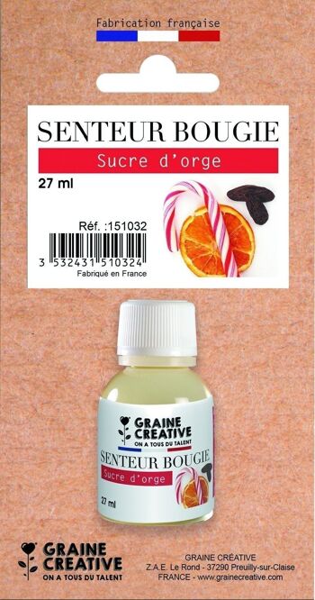 SKIN SENTEUR BOUGIE SUCRE D'ORGE 27 ML 1