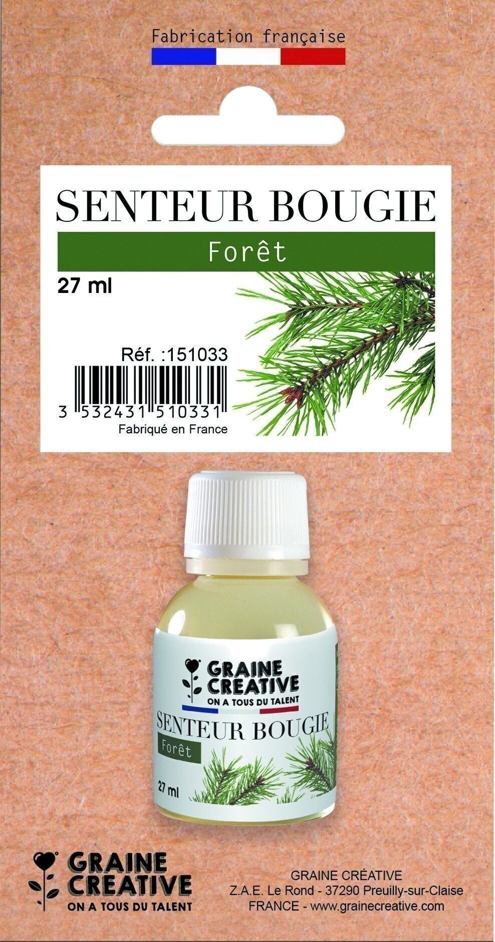 WALDKERZE DUFT HAUT 27 ML