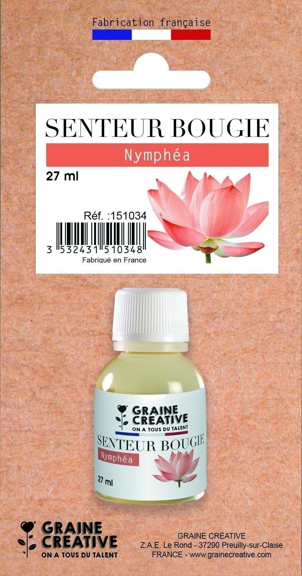 NYMPHEA CANDLE SCENT SKIN 27 ML