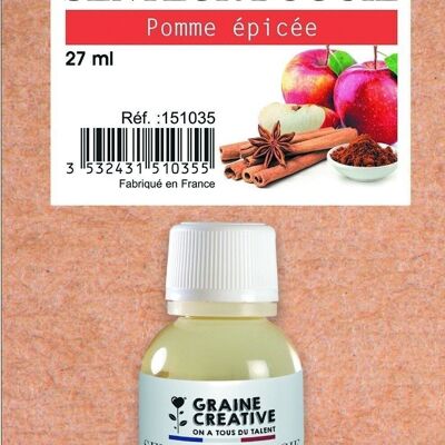 SPICY APPLE CANDLE SCENT SKIN 27 ML