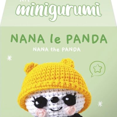 KIT MINIGURUMI PANDA