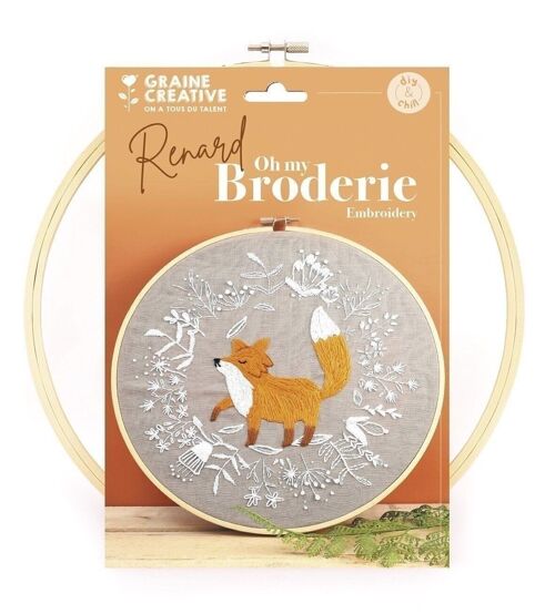 KIT BRODERIE RENARD 280 x 290 x 20 mm