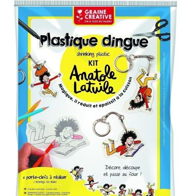DINGUE PLASTIC KIT KEY RING ANATOLE LATUILE