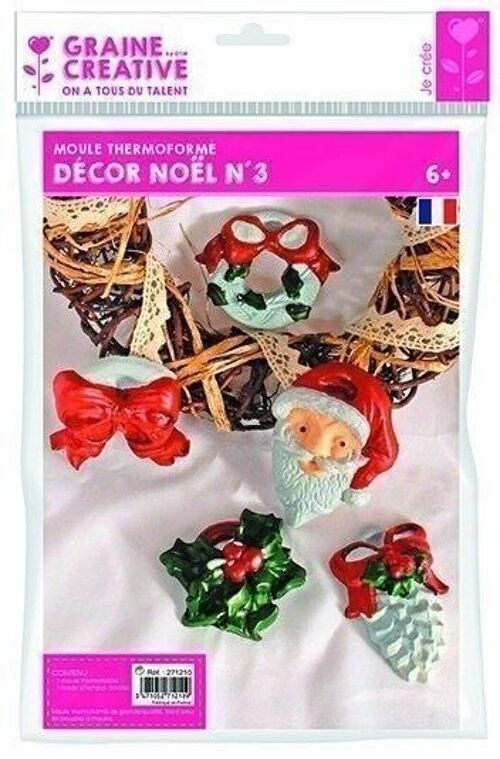 MOULE THERMO DECOR NOEL N°3