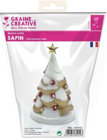 MOULE LATEX SAPIN DE NOEL 6