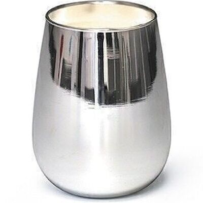 SILVER CANDLE GLASS