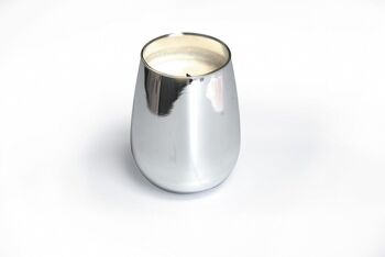 VERRE A BOUGIE ARGENT 3