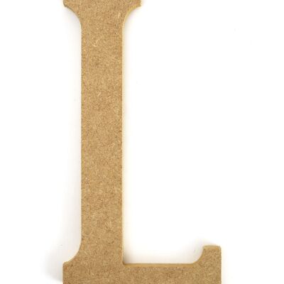 MDF LETTER L ht 220x12