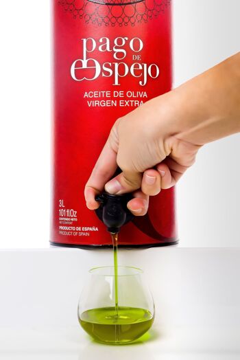 Huile d'olive extra vierge Picual. 3 litres. Récolte précoce. Jaén. Espagne. 23-24 1