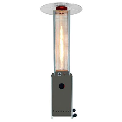 APANA gas heater Bellamente Cristal, anthracite