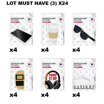 LOTS of 24 Must Have Computer Stickers