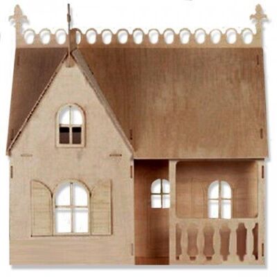 Kit di costruzione Casa delle bambole 'Casa dei sogni' 1:18