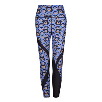 Siefay sur legging bleu vibrant 1