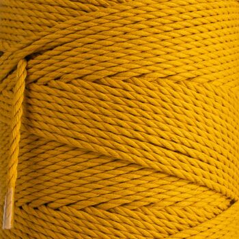 Macramé Corde Corde Ficelle 3 plis Torsion 3mm x 270m ou 135m Corde en coton 3 brins 4