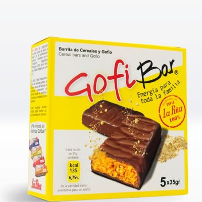 Original Gofibar Sticks - Gofio La Piña 5 x 35 g