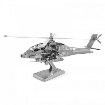 Kit de construction Apache Hélicoptère métal