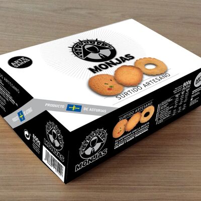 Assorted artisan biscuits Nuns 800 gr