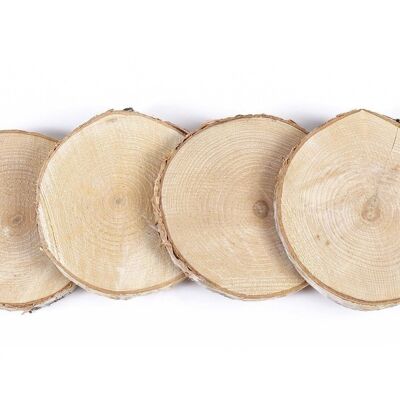 4 WOODEN WASHERS 70-100