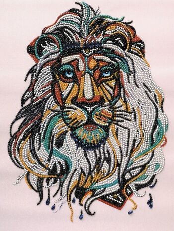 DIAMOND PAINTING LION 7