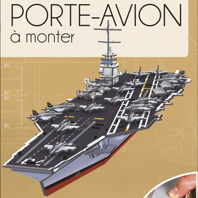 AIRCRAFT CARRIER MODEL PUZZLE