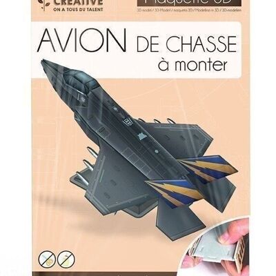 PUZZLE MAQUETTE AVION F35