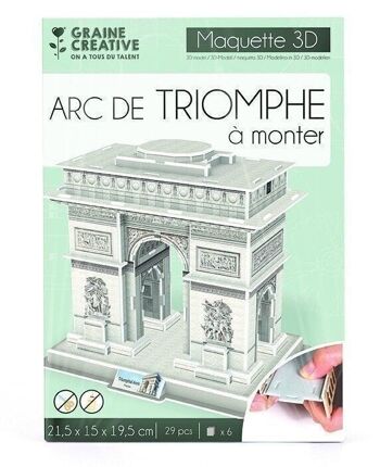 PUZZLE MAQUETTE ARC DE TRIOMPHE 3