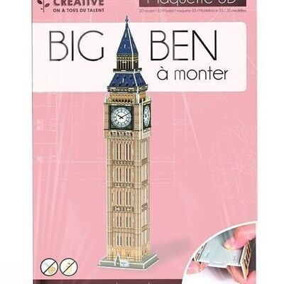 BIG BEN MODEL PUZZLE