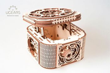 UGEARS COFFRE AU TRESOR 190 pièces 142x142x91mm 4