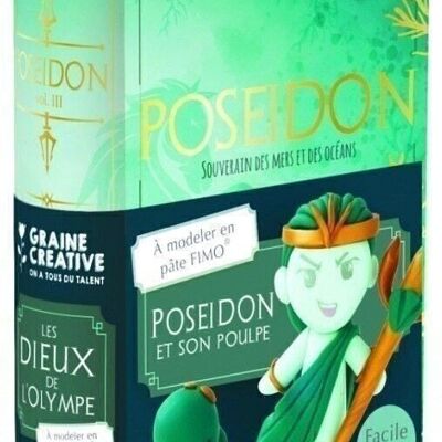 KIT FIMO MYTHOLOGIQUE POSEIDON stock limité