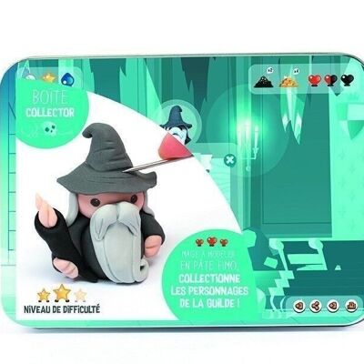 BOITE METAL FIMO FANTASTIQUE - MAGE