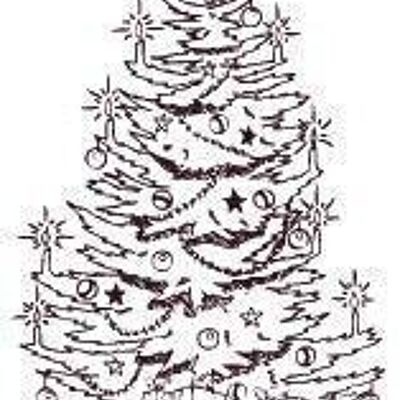 CHRISTMAS TREE STAMP