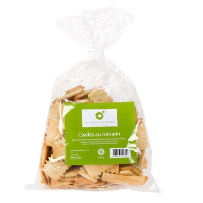 Ciselés au romarin 250g - Crackers apéritifs