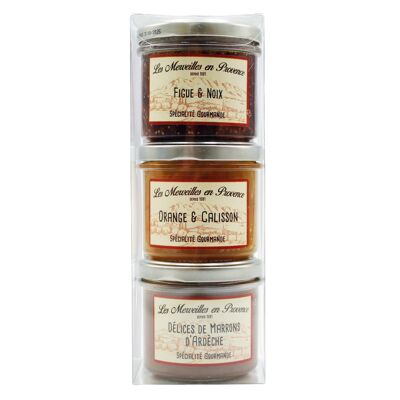 Special Mother's Day Box - Jam -Fig-Nuts / Ardèche Chestnut Delights / Orange-Calisson-