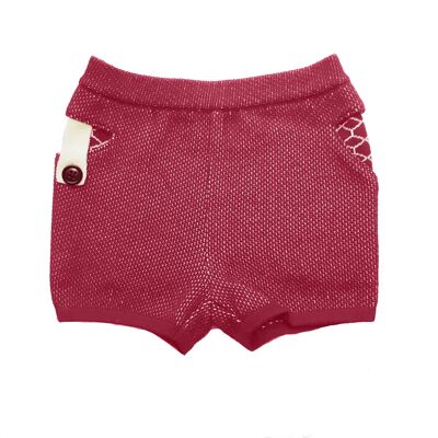 SHORT MIXTE rose