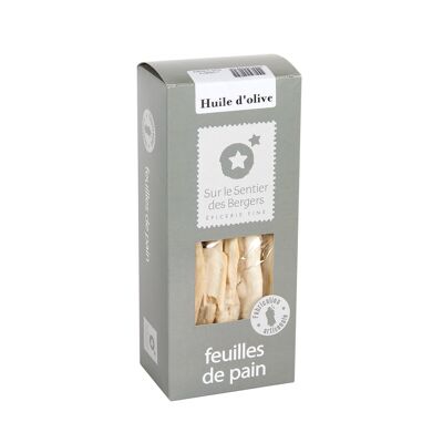 Feuilles de pain à l'huile d'olive extra vierge 120g - Promotion avant nouveautés !