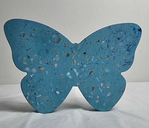 Morpho butterfly tray