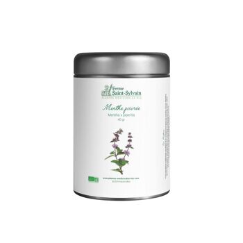 Menthe Poivrée BIO -40g - Coupe Herboriste pour infusion