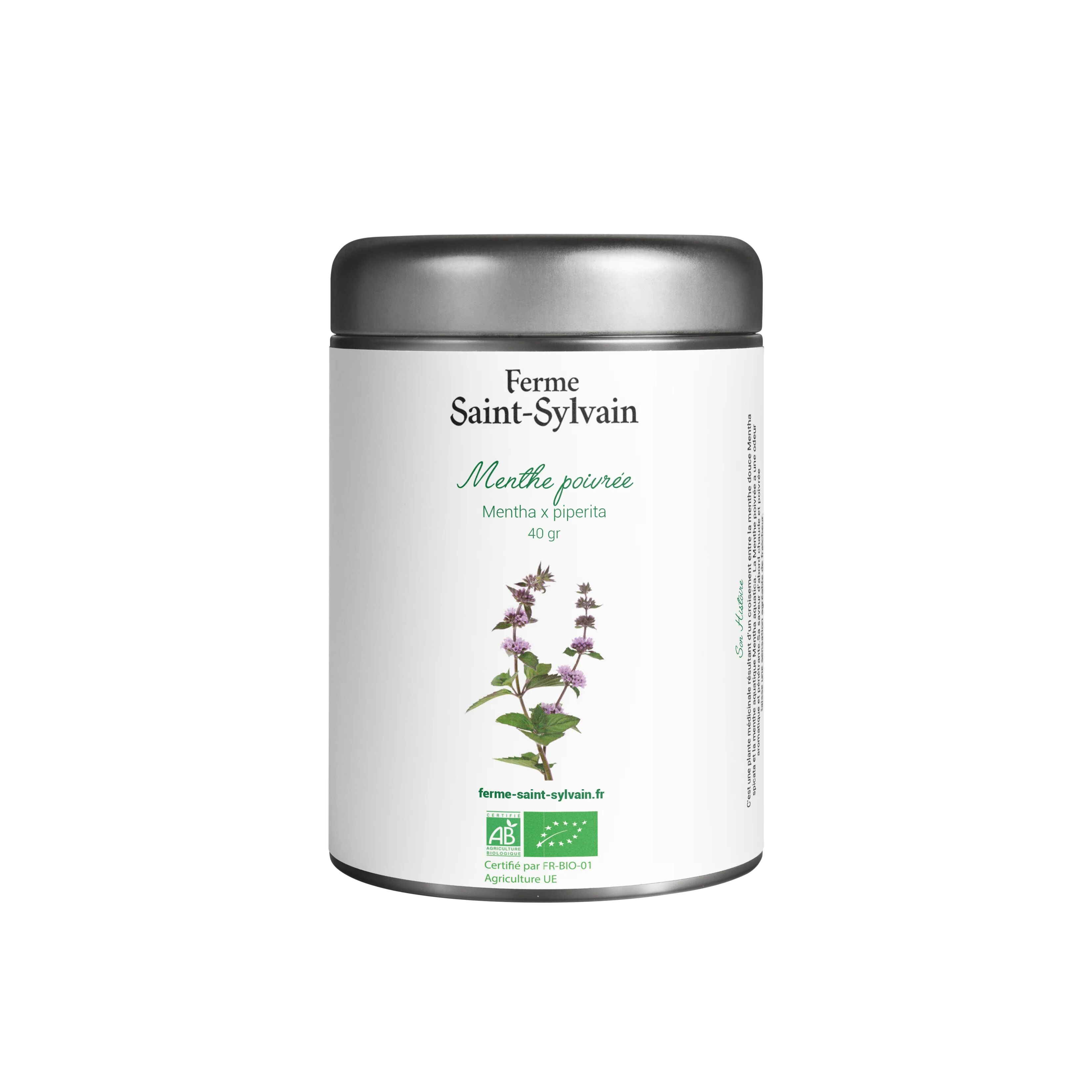 Organic Peppermint Herbal Tea - 40g