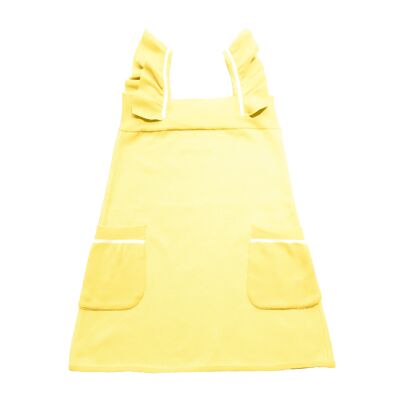 ROBE PAPILLON jaune