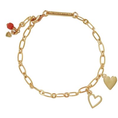 bracelet - hearts