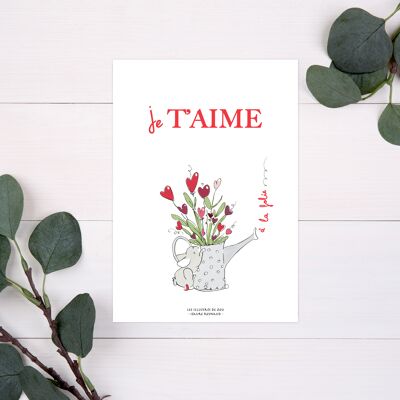 Carte je t'aime