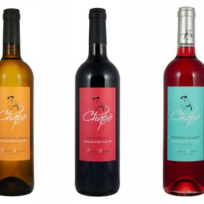 Chapó Discovery Box - wines without added sulphites