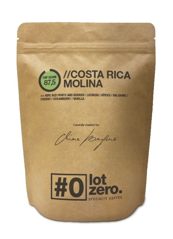 Specialità di caffè in grani Costa Rica Molina 250g