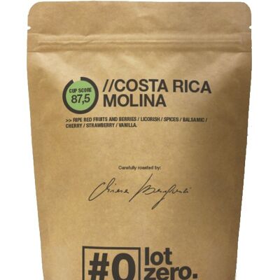 Specialità di caffè in grani Costa Rica Molina 250g