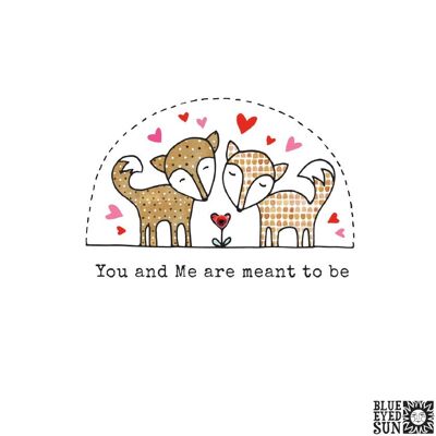 You & Me are Meant to be - Biscuit Valentine's
