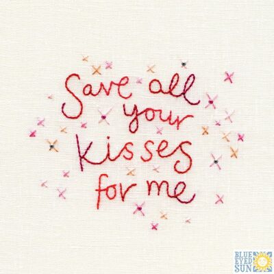 Save your Kisses - Coussin à épingles