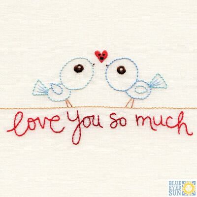 Love You so Much - Pin Cushion