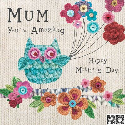 Maman tu es incroyable - Crochet Garden