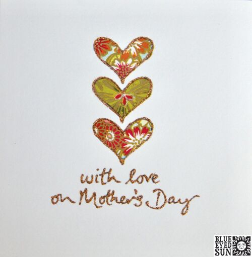 With Love on Mother's Day Hearts - Treasure