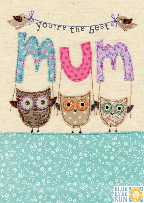 You're the Best Mum Owls - Picnic Time